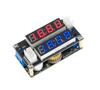 XL4015 Convertidor Buck ajustable Step Down 5A 75W bajador de voltaje DC-DC con voltímetro amperímetro pantalla digital 4-38V a 1.25-36V CC regulador de voltaje 5V 12V 24V (1 pc)