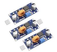 XL4015 Módulo Buck Ajustable Binghe DC-DC Ajustable Buck Converter Buck Module 4~38V to 1.25-36V 0~5A for Li-Ion Battery (3pcs Pack)