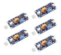 XL4015 Módulo Reductor Ajustable Binghe DC-DC Módulo Reductor convertidor Ajustable 4~38V a 1.25-36V 0~5A para batería de Iones de Litio (5pcs)