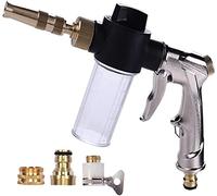 XLANDALYUEFA Pistola rociadora de Manguera, hidrolavadora portátil de Alta presión, Manguera de jardín, Boquilla de Chorro de Metal, Lanza de Espuma, Herramientas de Limpieza