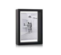 XLBoom Coffee Bean Marco de Fotos, Negro, 14,5 x 19,5 x 5 cm