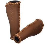 XLC 2501589320 Puños GR-S29, Adultos Unisex, Piel auténtica, 135 mm