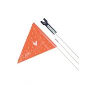 XLC Banderines de Seguridad Unisex para Adultos, 2503290020, Color Negro/Naranja, Talla única