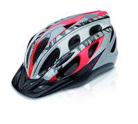 XLC BH-C18 Casco 20 Agujeros Rojo/Gris L/XL(54-58)