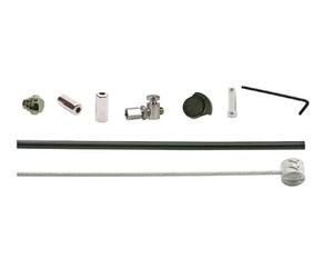 XLC BR-X94 KIT CABLE FRENO ROLLER BRAKE CON FUNDA NEGRA 1700/2350 mm (INC. ACCESORIOS)