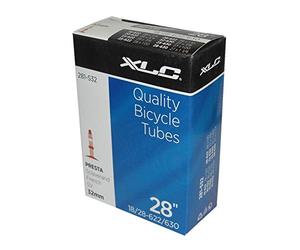 XLC Cámara Road, válvula Presta (Fina), Unisex Adulto, Negro, 700 x 18/28C 18/28-622/630 SV 32 mm