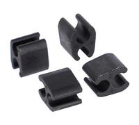 XLC Clip para Cable, Adultos Unisex, Negro, Talla única