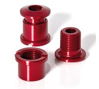 XLC CR-X01 Juego DE 5 Tornillos para Plato 7MM Roj