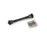 XLC Kit de reparación para buje de Rueda Delantera (Eje de Cierre rápido) Material de Bicicleta, Unisex-Adult, Negro, 100 mm