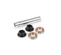XLC Kit de reparación para buje de Rueda Delantera (Eje de Cierre rápido) Material de Bicicleta, Unisex-Adult, Plata, Ø15mm