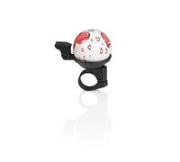Xlc Fahrradglocke-2500704700 Material de Bicicleta, Adultos Unisex, Rojo, 45 mm