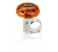 XLC Fahrradglocke DD-M12 durchmesser 36 mm Timbre para Bicicleta, Unisex Adulto, Naranja, 3.6 x 3.6 x 4 cm