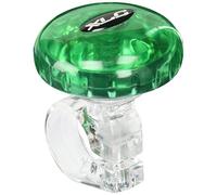 XLC Fahrradglocke DD-M12 durchmesser 36 mm Timbre para Bicicleta, Unisex Adulto, Verde, 3.6 x 3.6 x 4 cm