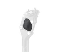 XLC Fingerschutz-2502099015 Protección para los Dedos, Adultos Unisex, Negro, Talla única