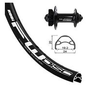 XLC FW-A05 RD.del.24x1.90 RODI Disc.32 AG.8.5 S/OJ