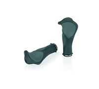 XLC 2501583800 Puños ergonómicos GR-S22, Unisex, Negro/Gris, Talla única