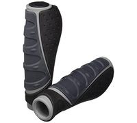 XLC Griffe Ergonomic Gr-g06 Material de Bicicleta, Unisex Adulto, Negro/Gris, 130 mm