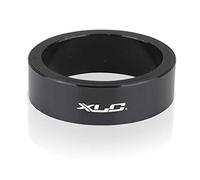 XLC Head Spacer 10 MM Recambios, Adultos Unisex, Negro (Negro), Talla Única