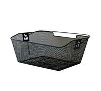XLC Hinterradkorb-2128210200 Cesta para Rueda Trasera, Unisex Adulto, Negro, 39 x 30 x 17 cm