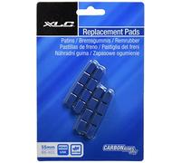 XLC Kit 4 Zapatas BS-X01 Carretera llanta de Carbono 55 mm, Unisex Adulto, Negro, Talla única