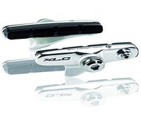 Xlc Kit 4 Zapatas XLC BS-R02 Cartridge Carretera 55 mm, Plata/Negro