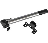 XLC Mini Bomba Alfa PU-M01 6 bar/90 PSI Plata Presta/Schrader, Longitud: 265 mm