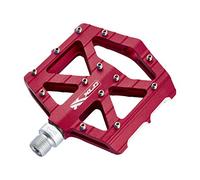 XLC MTB Pedal Plano para Bicicleta de montaña/Trekking, Unisex Adulto, Rojo, 20x10x4cm