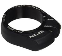 XLC 2502063100 Abrazadera para tija de sillín PC-B03, Negro-Negro, 34,8 mm