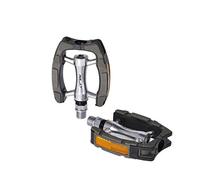 XLC PD-C14 Pedal Plataforma Confort C.Reflectantes Repuestos, Adultos Unisex, Plata (Plateado), Talla Única