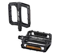 XLC PD-M29 PEDALES ALUMINIO NEGRO CON REFLECTANTE