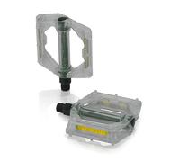 XLC 2501813601 Pedal de Plataforma PD-M16, Unisex, Transparente-Transparente