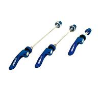 XLC 2501602109 Juego de Cierres rápidos QR-L05, Unisex, Azul, Talla única