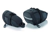 XLC Satteltasche-2501717010, Material De Bicicleta Unisex Adulto, Negro, 18.5x8x11cm