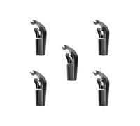 XLC Set Clips FIJ.P/Guardabarros MG-F03 Guardapolvos, Sport, Negro (Negro), Talla Única