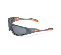 XLC Sonnenbrille Sulawesi Sg-c10 Material de Bicicleta, Unisex Adulto, Gris/Naranja, Talla única