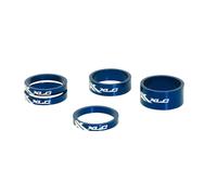 XLC Spacer-Set para Tasa de Impuestos Ahead 1 1/8" Azul 3x5mm 1x10mm 1x15mm