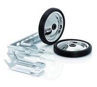 XLC 2502630000 ruedines, Negro, 30 x 20 cm, Unisex Adulto, 30 x 20 x 20 cm