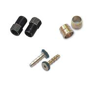 XLC Uni Tektro bremsh alterungen & Adaptador, Negro, 30 mm