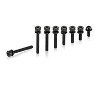 XLC Unisex - Adultos Adultos Tornillos 2500373010 Juego de Tornillos Negro One Size