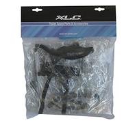 XLC Unisex - Protector de lluvia para adultos de dos plazas, transparente, talla única