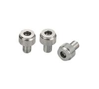 Xlc Ventiladapter-2501960057 Unisex-Adulto Adaptador de válvula 2501960057, Plata, tamaño, Talla única