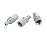 Xlc Ventiladapter-2501960058 Material de Bicicleta, Unisexo, Plata, Talla única