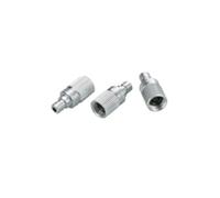 XLC Ventiladapter-2501960059 Unisex-Adaptador de válvula para Adultos 2501960059, Plata, tamaño, Talla única