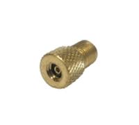 Xlc Ventiladapter-2501960061 Material de Bicicleta, Unisexo, Dorado, Talla única