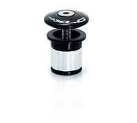 XLC Zubehör A-Head-Plug Ap-c01 Für Carbongabel Material de Bicicleta, Unisex Adulto, Negro-Negro, 23-24 mm