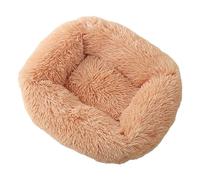 XLDZ Sofá cama para mascotas con funda gruesa, nido de felpa suave para perros y gatos ([::champán: XS: XS])