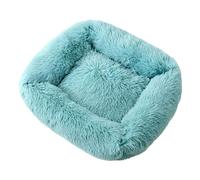 XLDZ Sofá cama para mascotas con funda gruesa, nido de felpa suave para perros y gatos ([::Morandi azul:S:S])