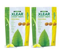 Xlear Pastillas Sin Azúcar con Xilitol - Caramelos para Boca Seca, Sin Gluten y No OGM, Natural Honey Lemon, 30 Count (Pack of 2)