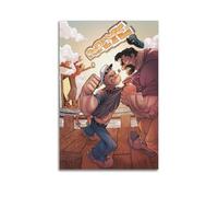 XLFNUN Popeye - Póster decorativo de lienzo para pared e impresión artística moderna para dormitorio familiar, pósteres de 20 x 30 pulgadas (50 x 75 cm)