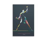 XLFNUN Póster decorativo de Singer James Hetfield, lienzo para pared e impresión artística moderna para decoración de dormitorio familiar, 50 x 75 cm